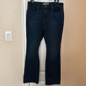 Levi Strauss Size 14 Mid Rise Bootcut Jeans